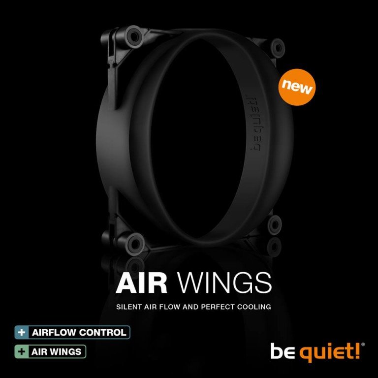 be quiet! Air Wings : un ventilateur révolutionnaire sans pales !