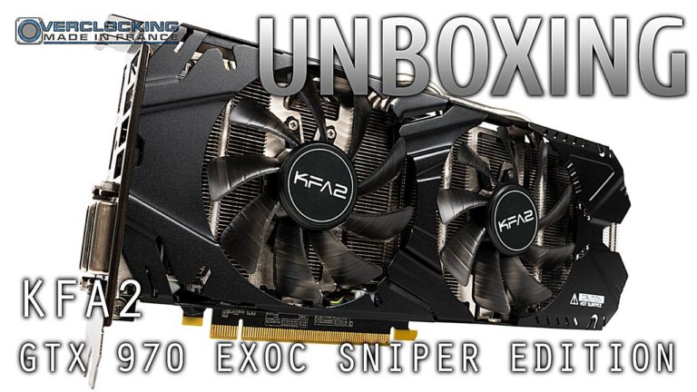 Unboxing KFA2 GTX 970 EXOC Sniper Edition