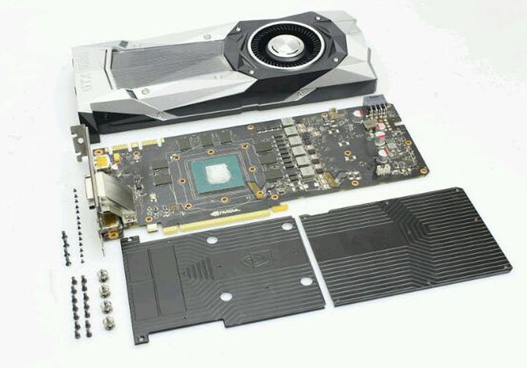 nVidia GTX 1080 : Une photo du PCB complet !