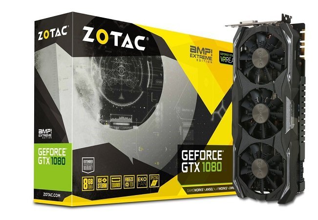 Une nouvelle série de GTX 1080 de la part de ZOTAC !