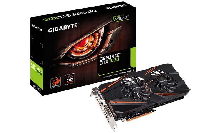 Une GTX 1070 WindForce 2X chez Gigabyte