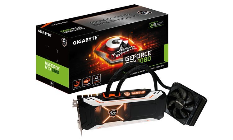 Gigabyte annonce aussi la GTX 1080 Xtreme Gaming Water cooling !