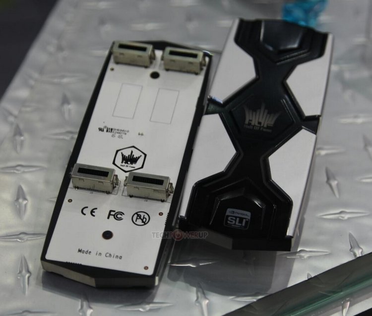 Computex 2016 : Galax annonce son pont SLI HOF !