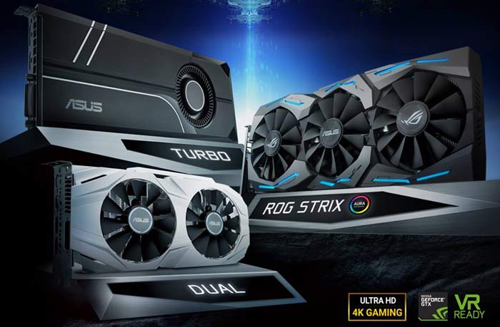 ASUS tease également sur ses GTX 1060 personnalisées !