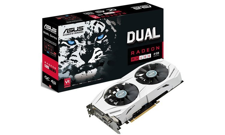 ASUS : C&rsquo;est autour de la RX 480 4 Go de passer en Dual