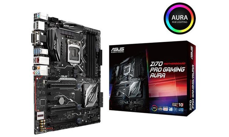 ASUS passe sa Z170 Pro Gaming en mode arc-en-ciel !
