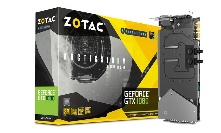 Zotac GTX 1080 ARCTICSTORM : une carte watercoolée !