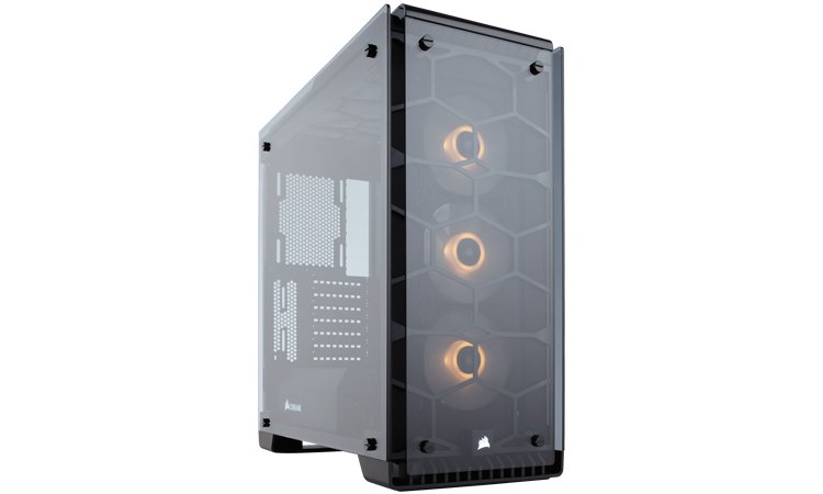 Crystal : Deux nouveaux boîtier en verre trempé chez Corsair !