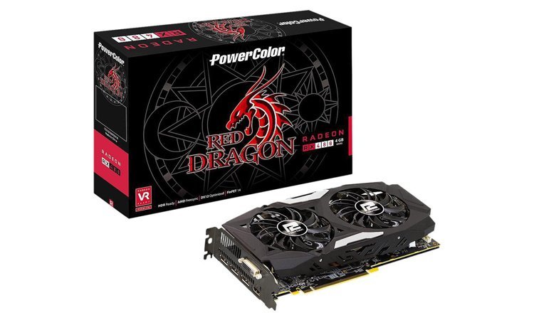 PowerColor propose des RX 480 sous la barre des $200 aux USA !