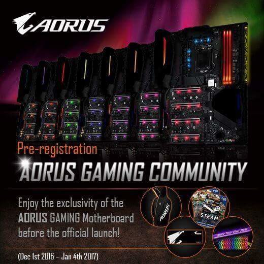Gigabyte tease sur ses prochaines cartes mères badgées Aorus !