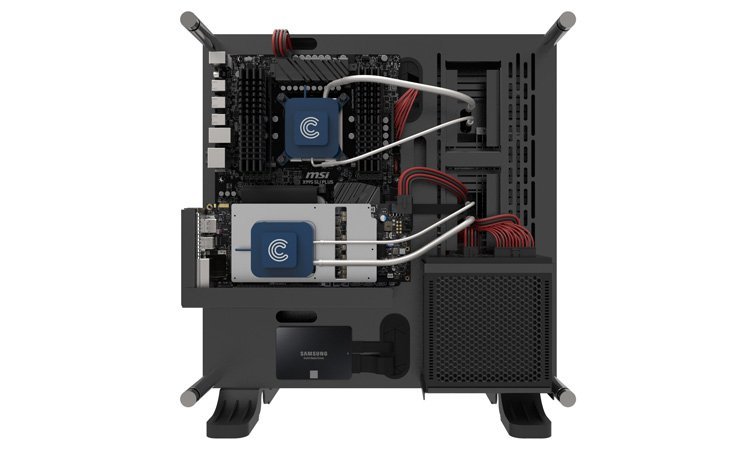 Calyos NSG : Du refroidissement 100% passif pour votre Thermaltake Core P3 !