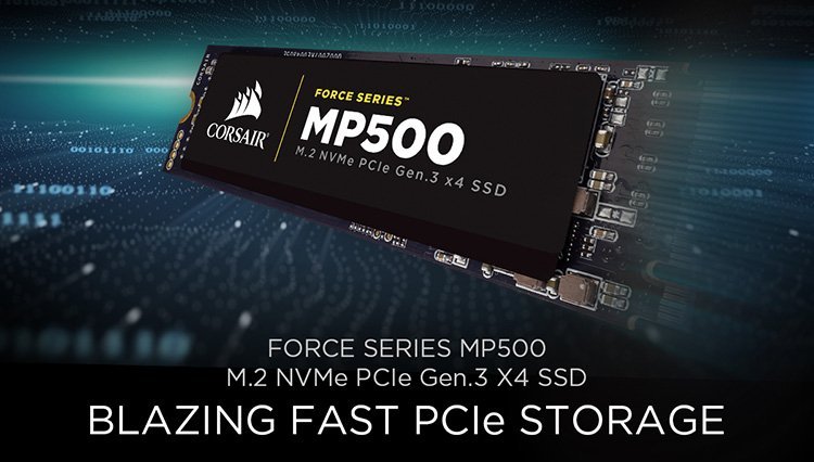 MP500 : Un SSD M.2 NVMe chez Corsair !