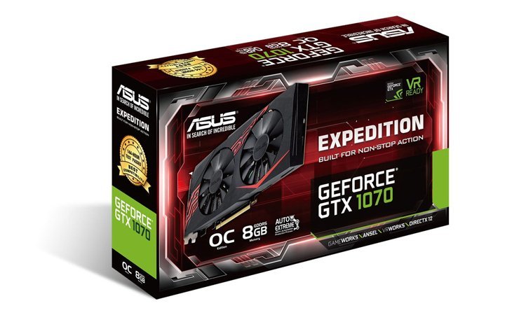 ASUS : L&rsquo;Expedition se poursuit aussi avec la GTX 1070 !