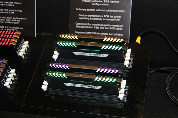 CES 2017 : Corsair faisait la démo de sa Vengeance RGB !