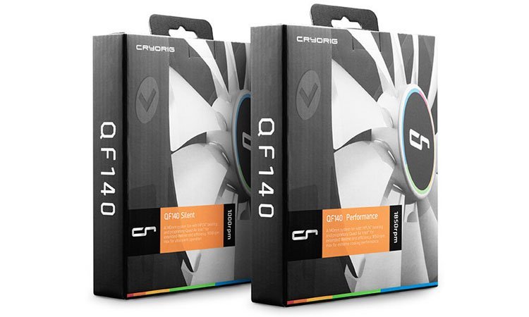 QF140 Silent/Performances : Des nouveaux ventilateurs chez Cryorig