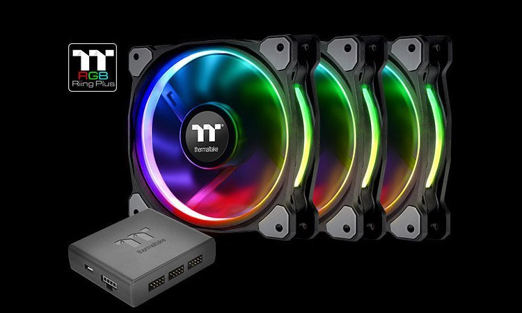 Thermaltake sort ses Riing Plus 12 RGB Radiator, des ventilos de radiateurs !