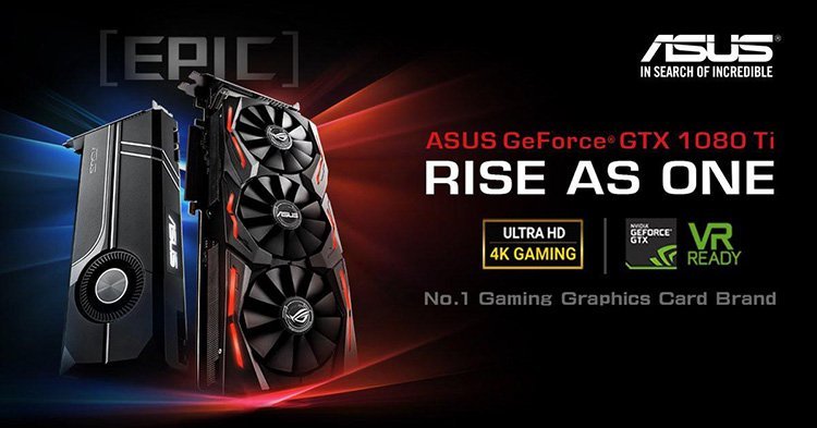 ASUS annonce déjà des GTX 1080 Ti customs !