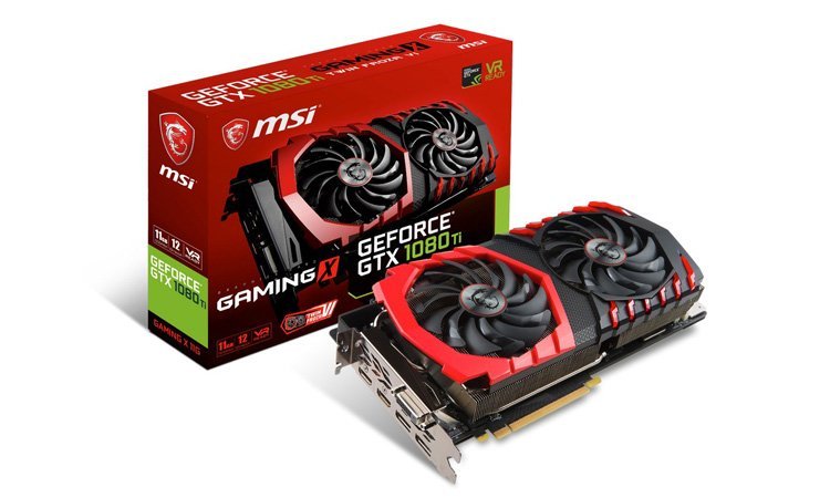 MSI officialise ses GTX 1080 Ti Aero, Armor et Gaming X !
