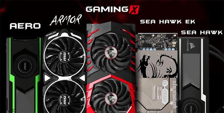 Cinq GTX 1080 Ti Customs dans les cartons chez MSI