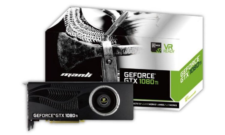Manli propose sa GTX 1080 Ti with Blower Fan !