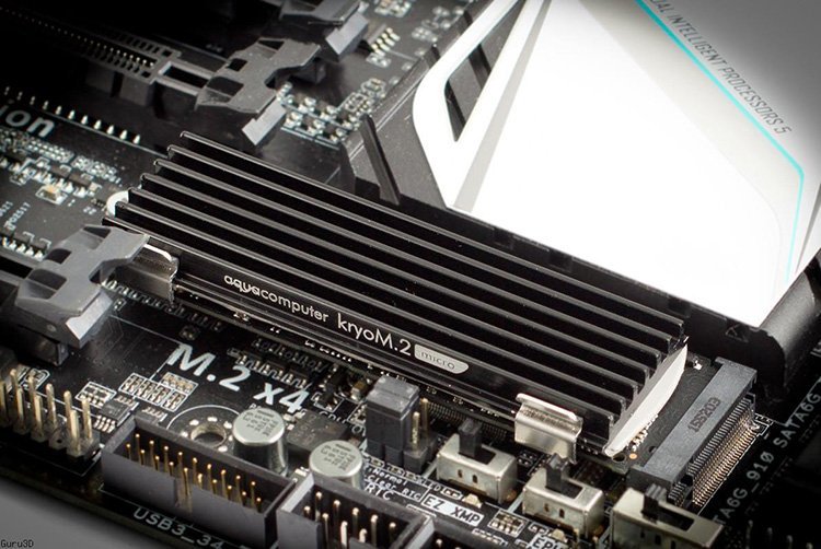 AquaComputer KryosM.2 : LA solution contre les SSD qui throttlent !