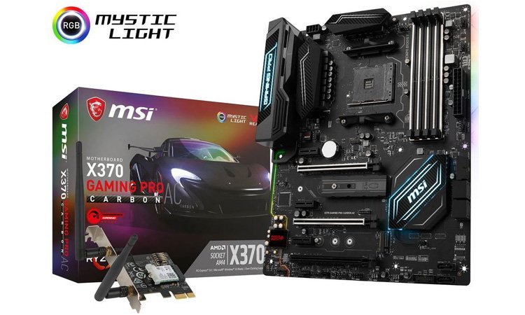 MSI X370 Gaming Pro Carbon AC : Une nouvelle carte mère AM4 pour RyZen !