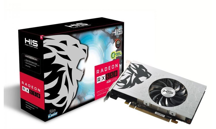 La RX 550 Green Slim iCooler OC apparaît chez HIS !
