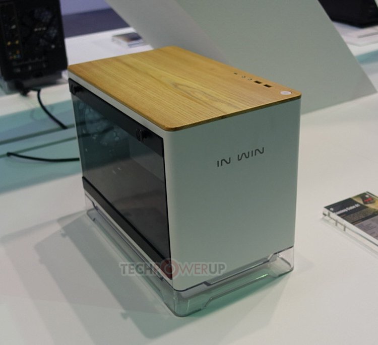 Computex 2017 : Nouveau concept, des boîtiers en bois chez In Win !