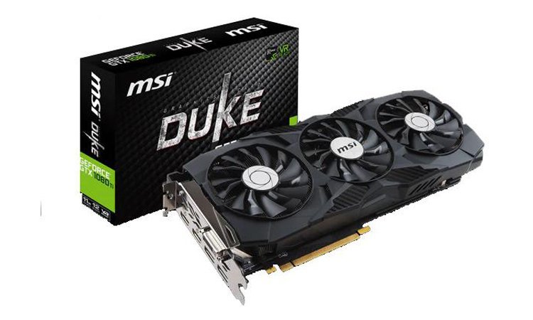 MSI lance la GTX 1080 Ti Duke !