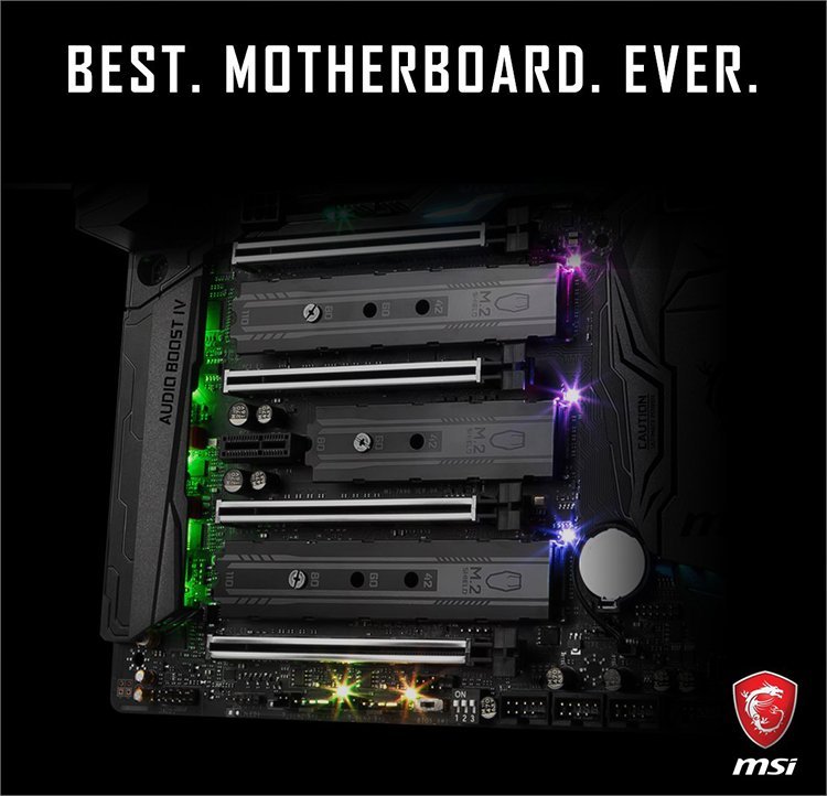 X299 : MSI tease sur la « BEST. MOTHERBOARD. EVER. » !