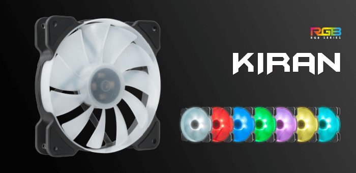 Kiran : Les nouveaux ventilateurs RGB de Reeven !