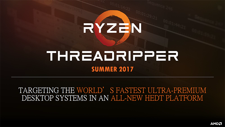 Threadripper, un lancement pour le 10 Août ?
