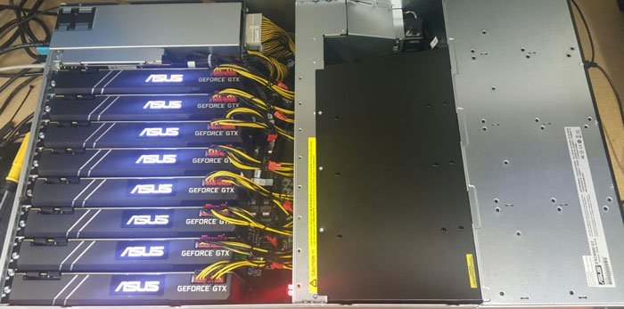 Calez 8 GTX 1080 Ti et obtenez la machine de rendu la plus rapide !