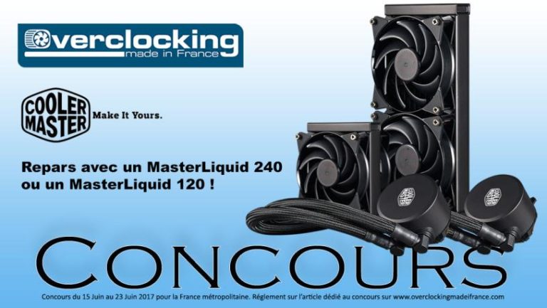 [Concours terminé] Remporte deux kits watercooling Cooler Master !