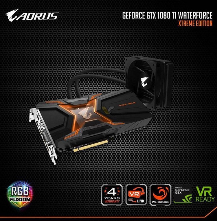 Deux nouvelles GTX 1080 Ti Waterforce chez Gigabyte !