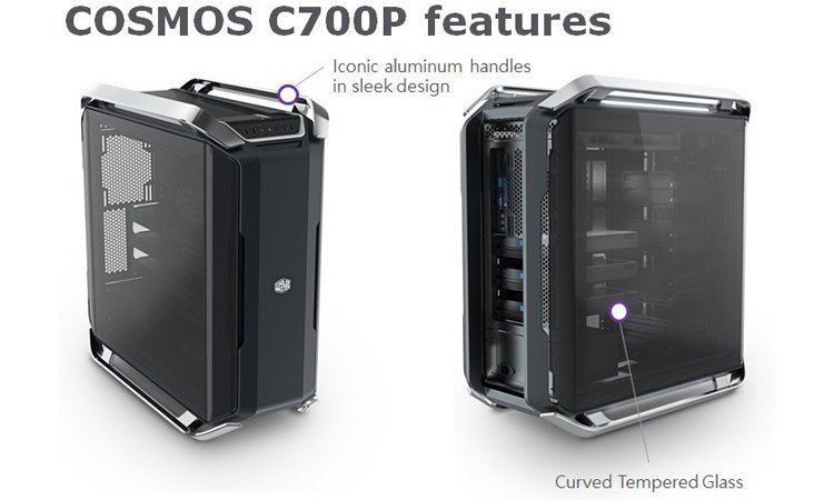 C700P & H500P : Les nouveaux boîtiers Cooler Master !