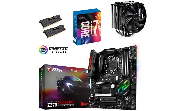 [Bon plan] Kit d&rsquo;évolution Core i7 + carte mère + RAM + ventirad à 650€