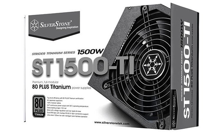 Strider Titanium : la nouvelle série d&rsquo;alimentations par Silverstone !