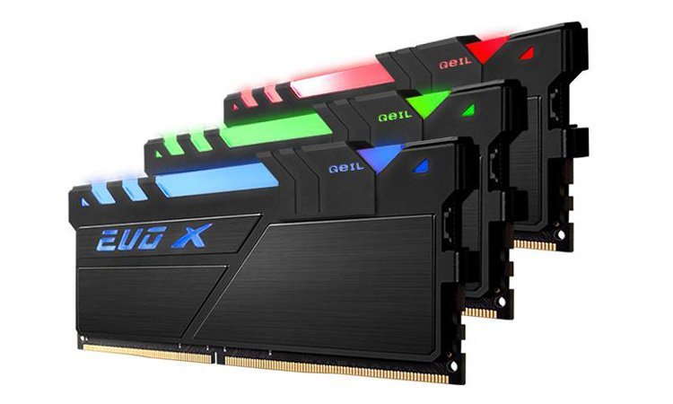 EVO X Rgb : De la nouvelle DDR4 pour Geil compatible RyZen !