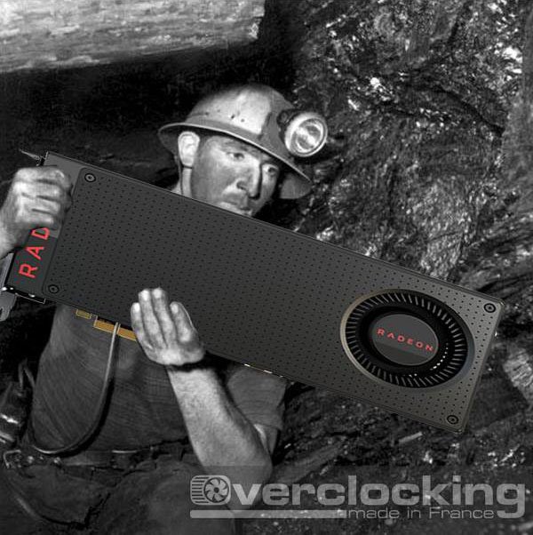 Les RX Vega seraient bonnes en mining… Dommage pour les gamers…