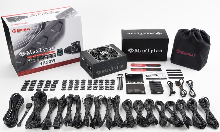 MaxTytan 1250W & 1050W : Des blocs Enermax avec wattmètre intégré !