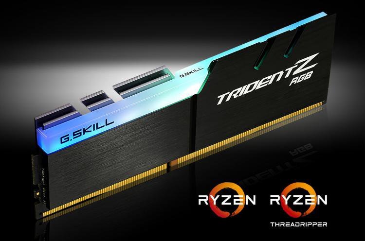 G.Skill lance de la Trident Z opti pour RyZen / Threadripper… Enfin !