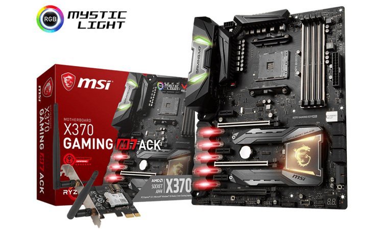 MSI annonce sa X370 Gaming M7 ACK, du haut de gamme en AM4 !