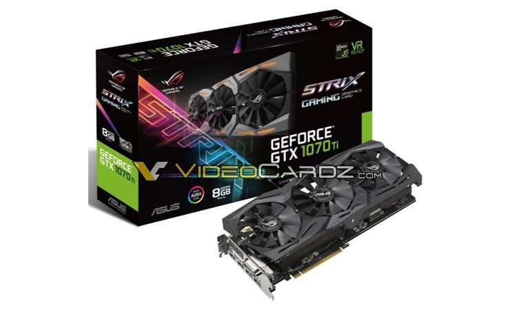 GTX 1070 Ti Strix & Turbo : deux cartes customs chez ASUS !