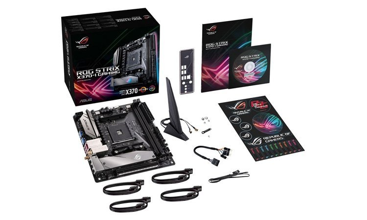 StriX X370-i : Une carte mère mini-TX en X370 chez ASUS !
