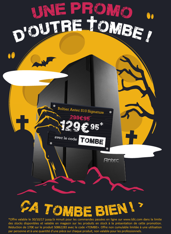 [Bon plan] Antec Signature S10 à 129.95€ seulement chez LDLC !