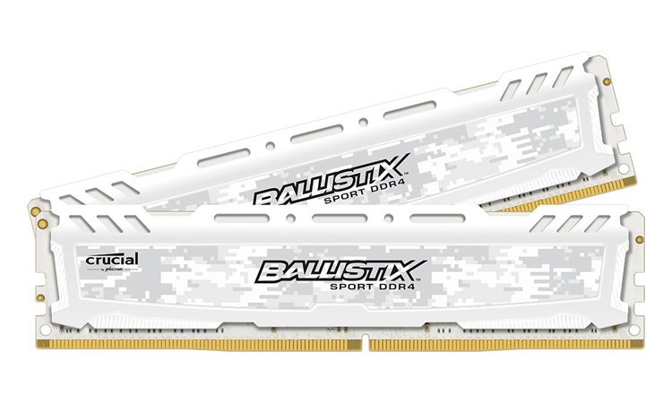 [Bon plan] Crucial Ballistix Sport LT White 16 Go @2666MHz à 120€ !
