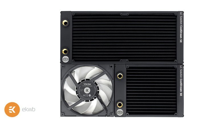 EK-CoolStream SE 140/280 : nouveaux radiateurs annoncés par EKWB !