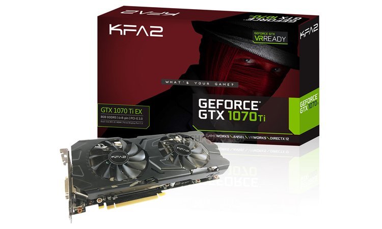 Quelques photos de la GTX 1070 Ti Ex de KFA2