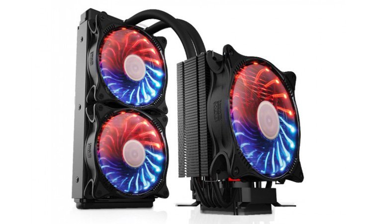 PCCooler 凌冻双擎 : un ventirad watercooling/aircooling en même temps !